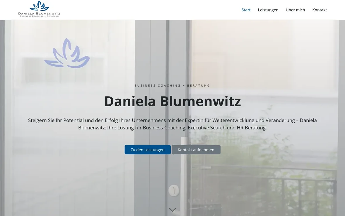 daniela-blumenwitz.de heute